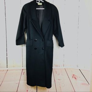 Fashion by Jill Black Wool Coat